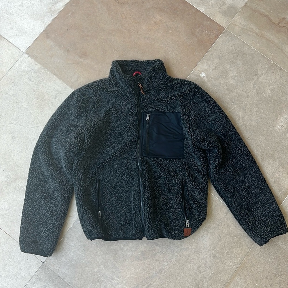 Iron & Resin Fleece jacket men’s large